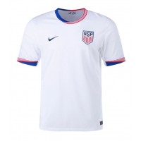 Camisa de Futebol Estados Unidos Equipamento Principal Copa America 2024 Manga Curta